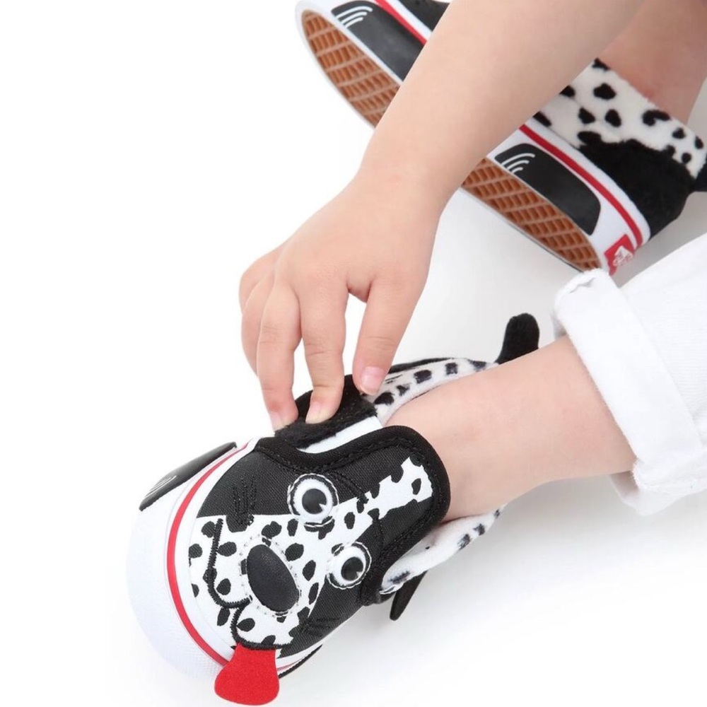 VANS Toddler Dog Slip-On Velcro Shoes